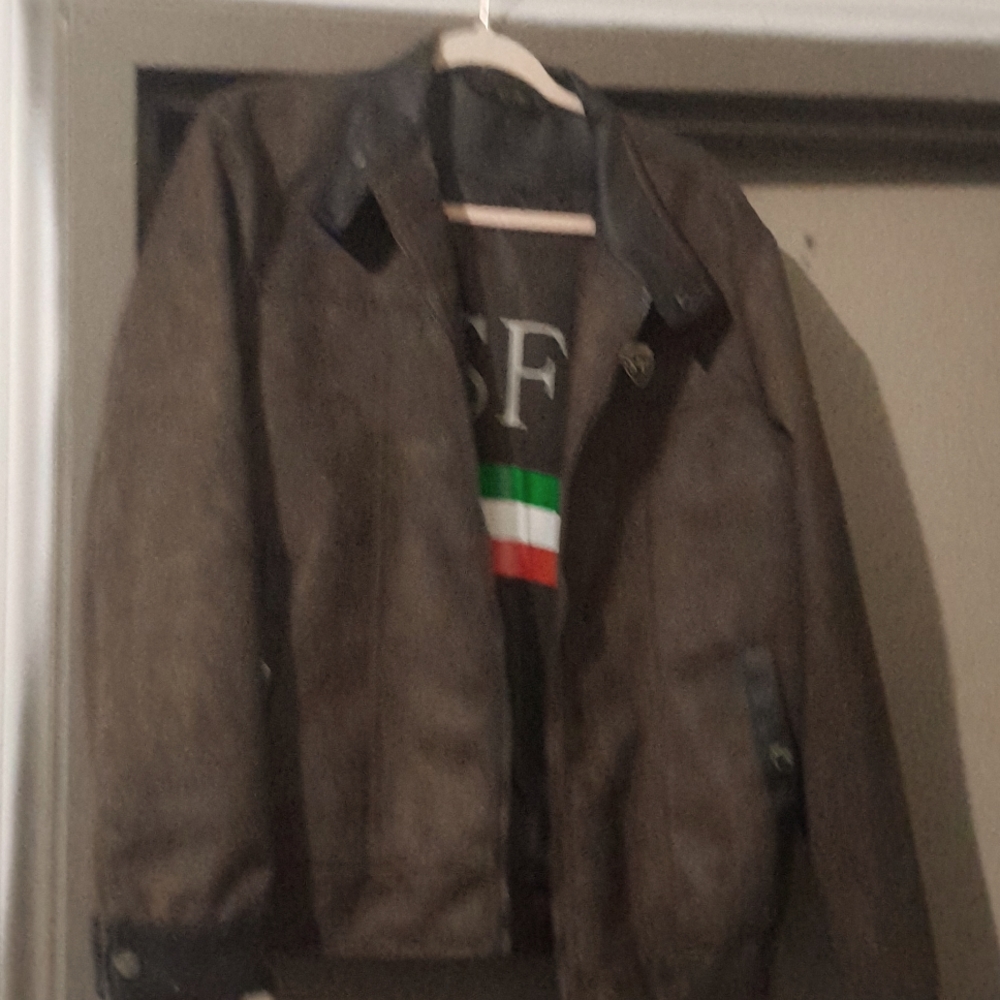Suede superlative fashion jacket